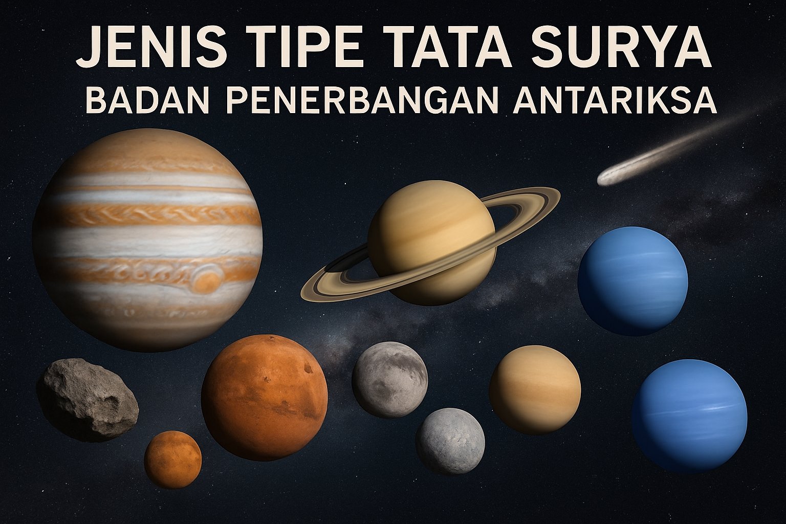 Jenis Tipe Tata Surya