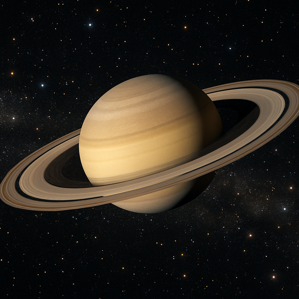 Planet Saturnus merupakan salah satu objek penelitian utama dalam lembaga SATURNUS | Badan Penerbangan & Antariksa